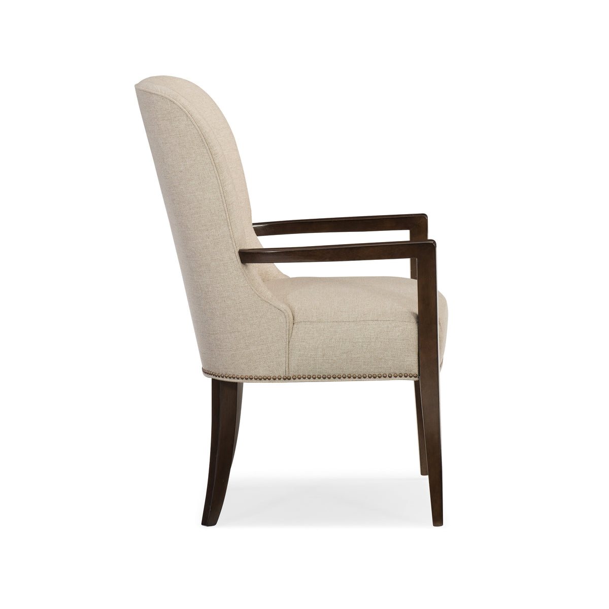 Caracole Streamline Arm Chair – detail – Lusso Furniture Miami