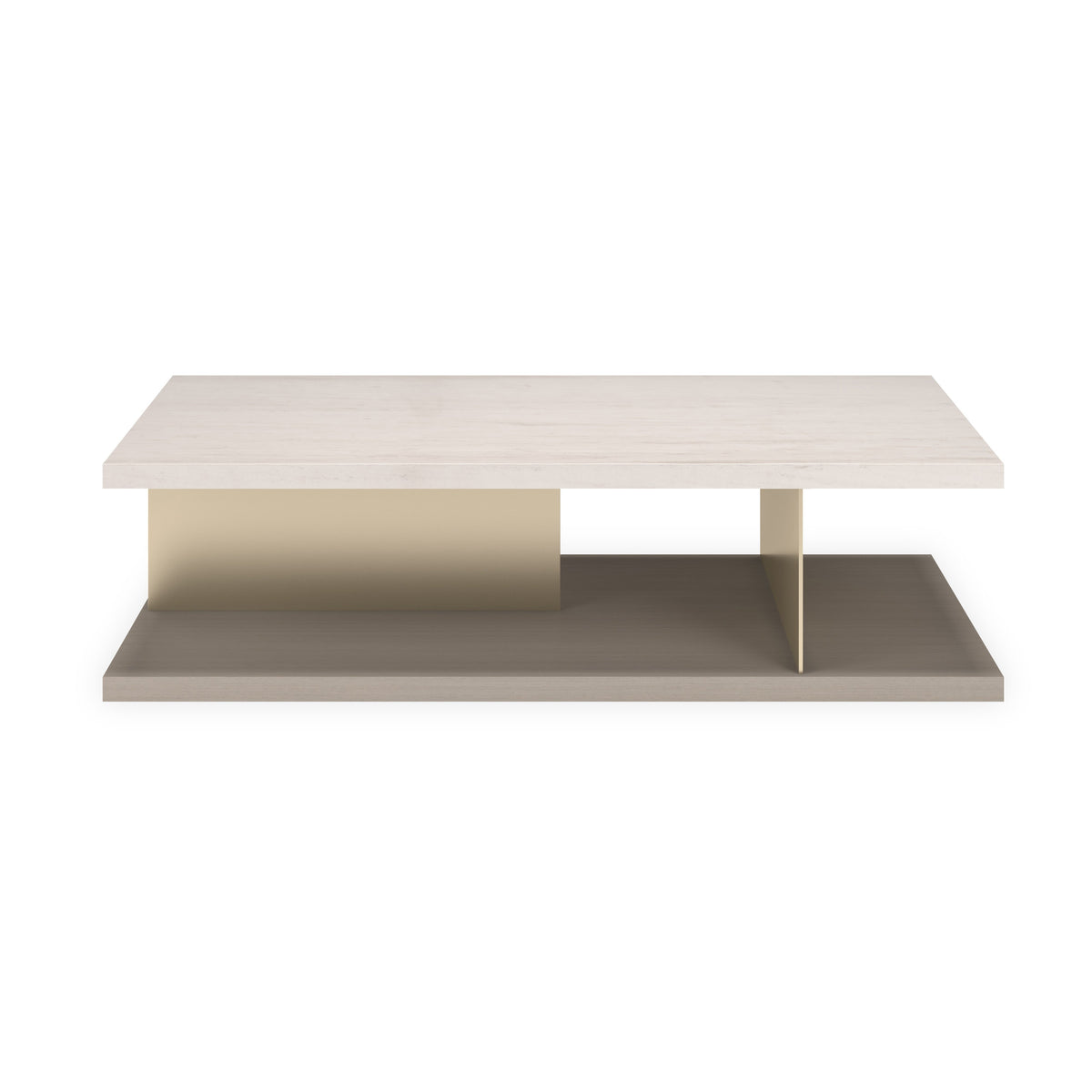 Caracole Cape Verde Cocktail Table – front view – Lusso Furniture Miami