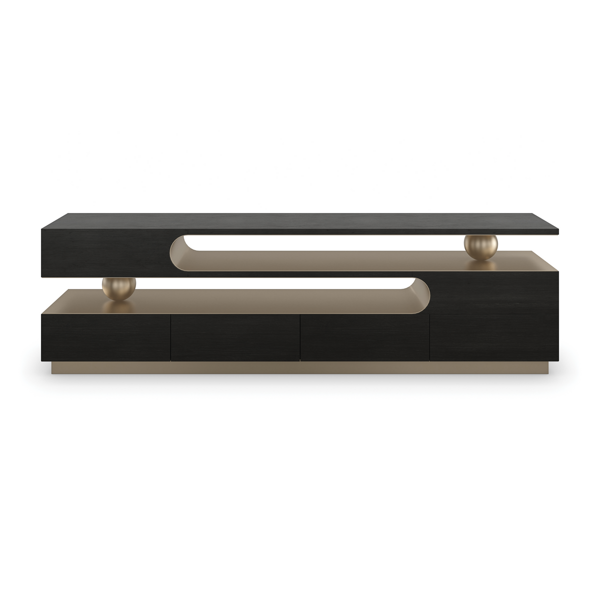 Caracole Harmony Sideboard – front view – Lusso Furniture Miami