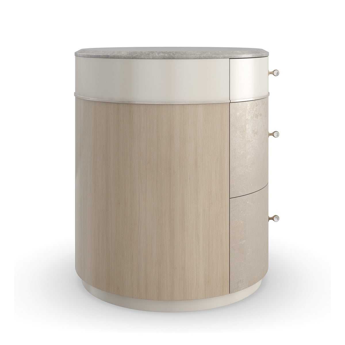 Caracole Hang Around Nightstand – room setting – Lusso Furniture Miami