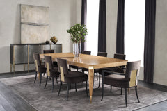 Caracole All Trimmed Out Dining Table – angle view – Lusso Furniture Miami
