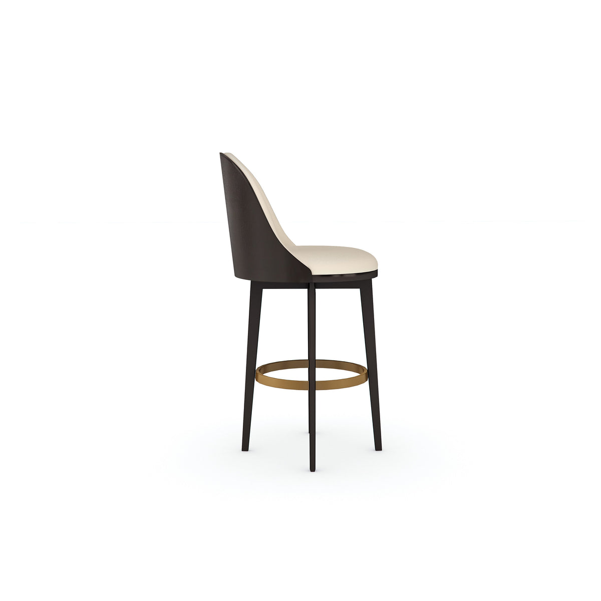 Caracole Another Round Bar Stool – room setting – Lusso Furniture Miami