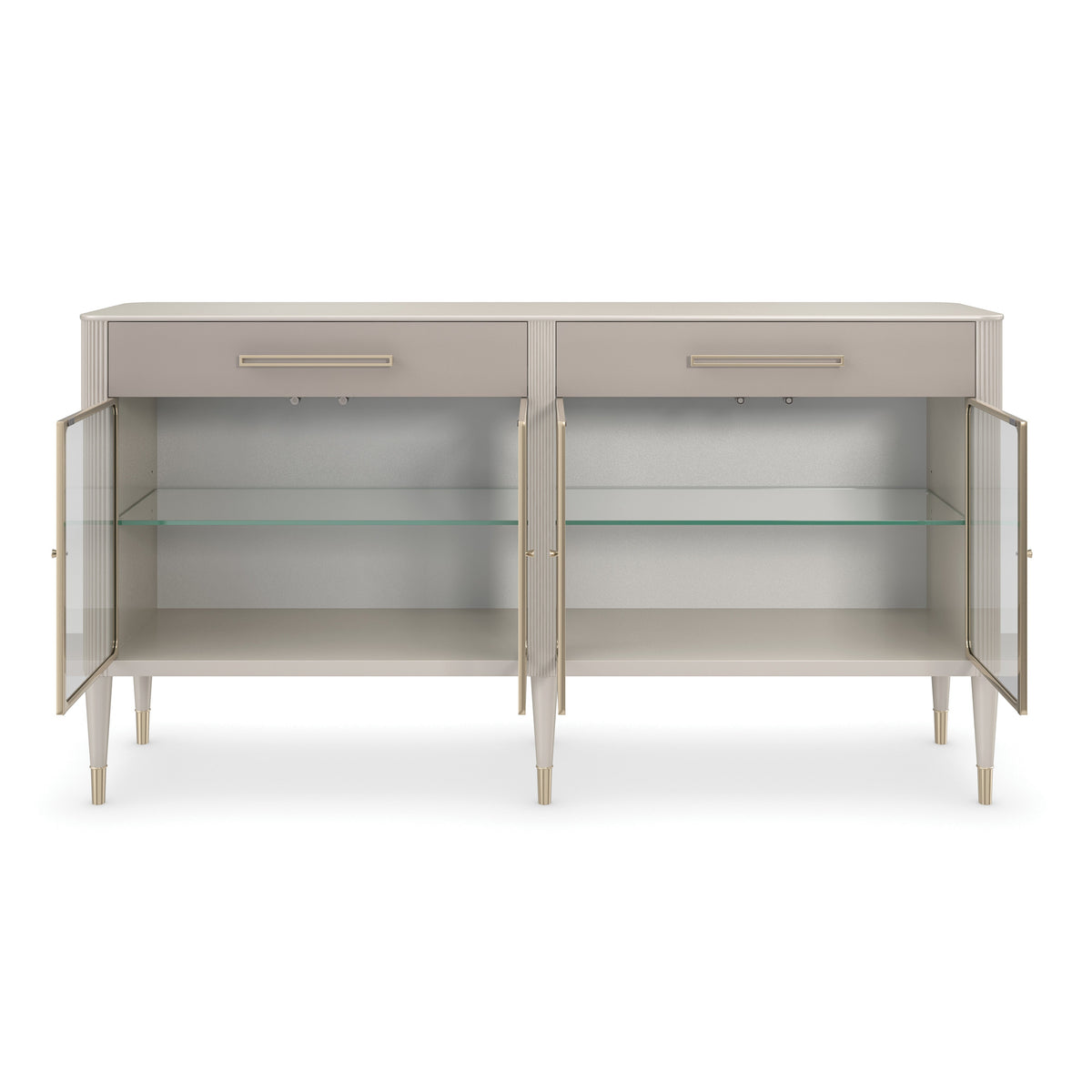 Caracole Love Interest Cabinet – top view – Lusso Furniture Miami