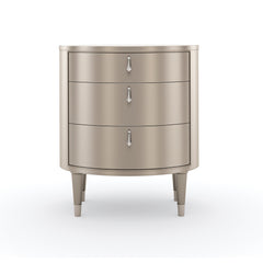 Caracole Beauty Nightstand – front view – Lusso Furniture Miami