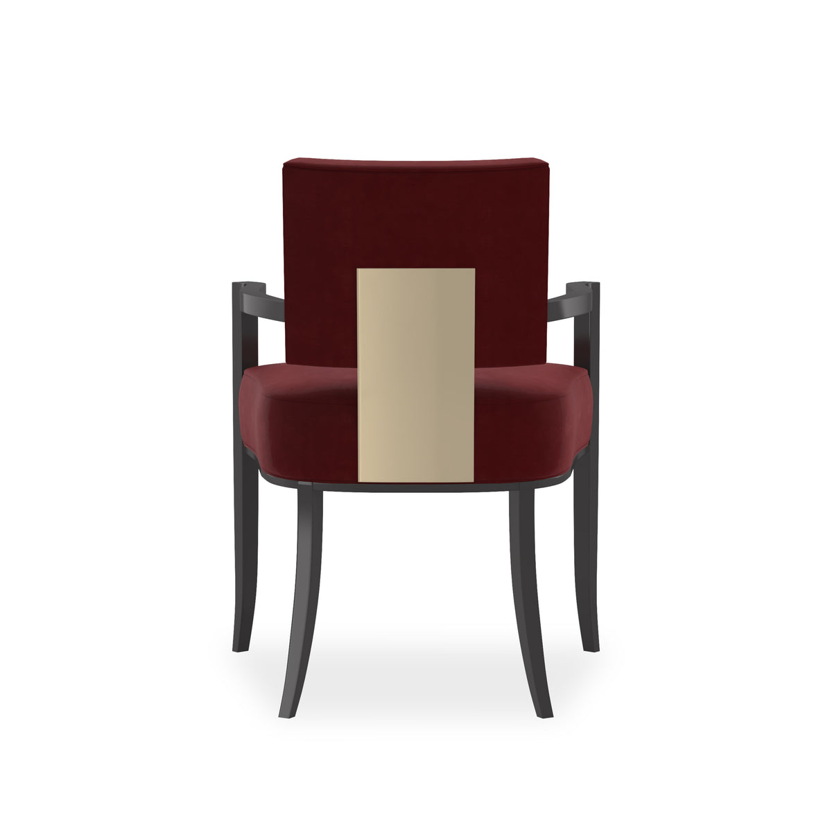 Caracole Reserved Seating Arm Chair – view 25 – Lusso Furniture Miami