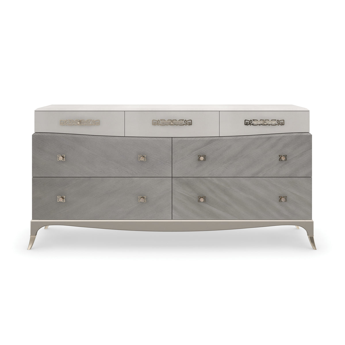 Caracole Tempo Dresser – front view – Lusso Furniture Miami