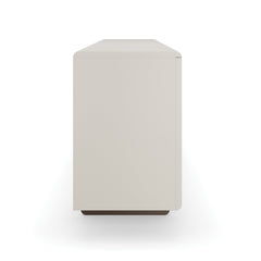 Caracole Emphasis Credenza – room setting – Lusso Furniture Miami
