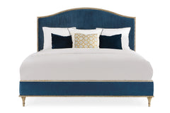 Caracole Platform Bed – angle view – Lusso Furniture Miami