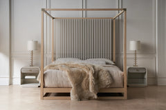 Caracole Pinstripe Bed – view 15 – Lusso Furniture Miami